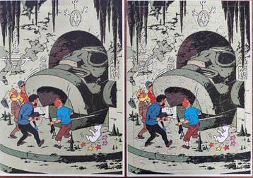 Tintin - Puzzle du chèque Tintin - Vol 714 pour Sydney - 1, Boeken, Nieuw