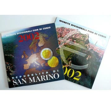 San Marino. Year Set (BU) 2002 (Zonder minimumprijs)