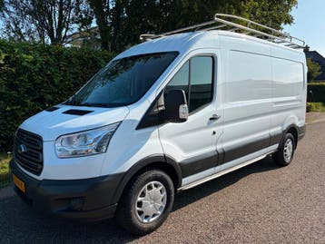 Ford Transit 350 2.0 TDCI 170 pk L3H2 Trend , imperiaal , tr, Gebruikt, Euro 6, Wit, Ford