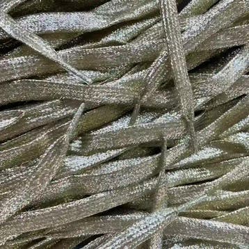 Glitter veters - Lichtgoud • 120  cm x 8 mm, Ophalen of Verzenden, Nieuw