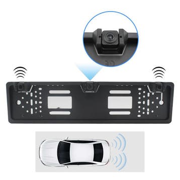 Kentekenplaathouder Camera met Parkeersensoren, Verzenden, Nieuw