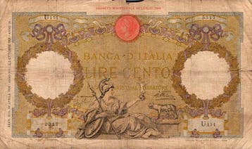 Italien Pick 55 a 100 Lire 30/04/1936 Tb, Verzenden