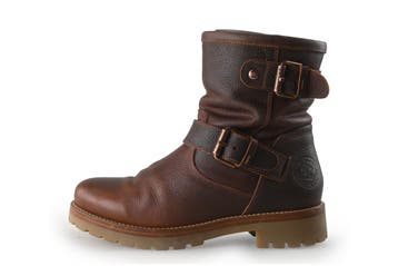 Panama Jack Laarzen in maat 37 Cognac, Kleding | Dames, Schoenen, Hoge laarzen, Overige kleuren, Verzenden, Zo goed als nieuw