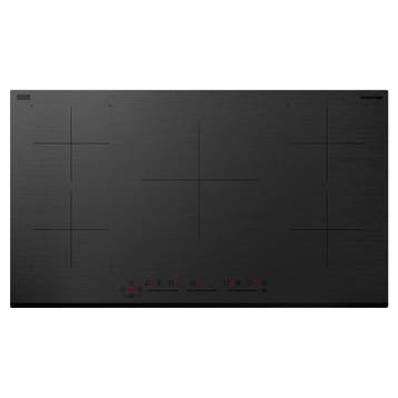 €565 Inventum IKI9035MAT kookplaat Zwart Ingebouwd 90 cm, Ophalen of Verzenden, Nieuw