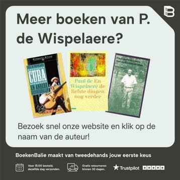 En de liefste dingen nog verder / Pandora literair, Verzenden, Gelezen, P. de Wispelaere