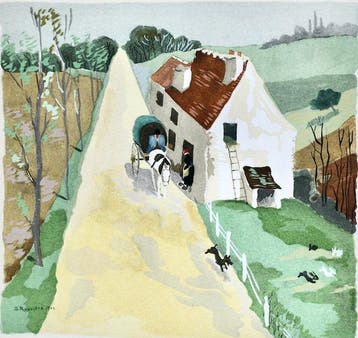 Daniel ROUVIÈRE - La Bille de Verre [30 gouaches en