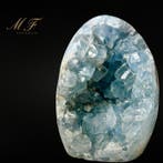 Premium - Géode Célestine Geode - Hoogte: 100 mm - Breedte: