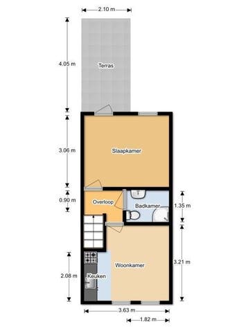 Te Huur 2 Appartement Korenbloemstraat In Utrecht, Huizen en Kamers, Huizen te huur, Utrecht-stad, Direct bij eigenaar, Appartement
