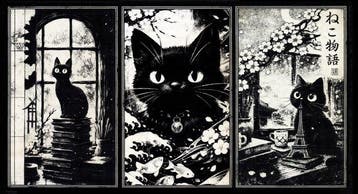 Æ (XX-XXI) - Set of 3 – “Jiji’s Quiet Corners” (2026) –, Nieuw