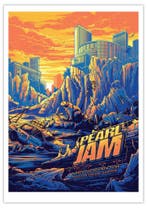 Posters - Poster Pearl Jam - Madison Square Garden, Verzenden, Zo goed als nieuw