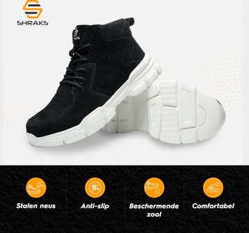 Shraks Stride Veiligheidsschoenen 46 - Werkschoenen voor, Kleding | Heren, Schoenen, Ophalen of Verzenden, Zo goed als nieuw