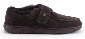 Warmbat Melton - maat 40 - Suede Heren Pantoffels - Choco, Verzenden, Nieuw