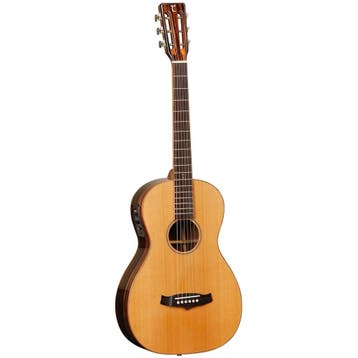 Tanglewood Java Exotic J8E Parlour Massief Bovenblad, Muziek en Instrumenten, Snaarinstrumenten | Gitaren | Akoestisch, Ophalen of Verzenden