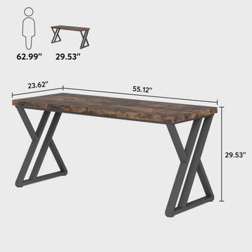 Modern 140cm Bureau met Z-Poot - Robuust Computerbureau voor, Verzenden, Nieuw