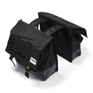 Fietstas dubbel | Urban Proof | Recycled Double | 40 liter, Verzenden, Nieuw, UrbanProof