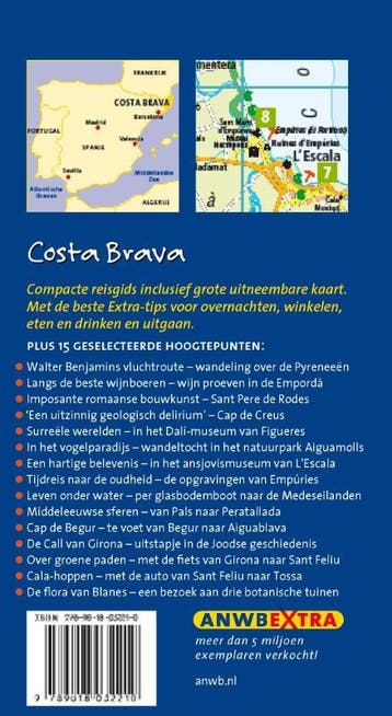 Costa Brava / ANWB Extra 9789018032210 Ulrike Wiebrecht, Verzenden, Gelezen, Ulrike Wiebrecht