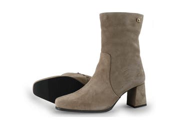 Babouche Enkellaarzen in maat 38 Beige, Verzenden, Beige, Lage of Enkellaarzen, Zo goed als nieuw