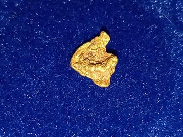 Zeldzaam juweel - gouden nugget - Lapland Goud nugget -