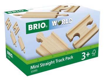 Brio Korte rechte rails - Mini Stra van €9,99 voor €8,99, Kinderen en Baby's, Ophalen of Verzenden, Nieuw