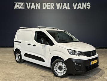 Peugeot Partner 1.5 BlueHDI 102pk L1H1 Inrichting Euro6 *Rij, Stof, Gebruikt, Wit, Dealer onderhouden