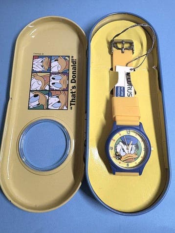 Donald Duck by Lorus/Seiko Limited Numbered Edition 209/300, Nieuw