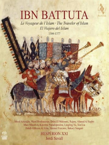 cd - jordi savall hesperion xxi - IBN BATTUTA TRAVELLER O..., Cd's en Dvd's, Verzenden, Zo goed als nieuw