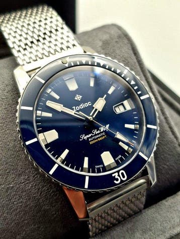 Zodiac - Super Sea Wolf Automatic - Zonder minimumprijs -, Nieuw