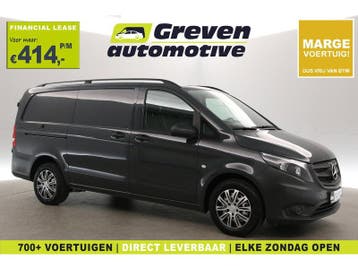 Mercedes-Benz Vito CDI Lang 140PK | Marge | Airco | Cruise, Euro 6, Mercedes-Benz, Nieuw, Zilver of Grijs