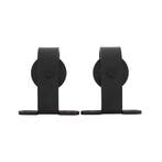 Intersteel Set van 2 hangrollen Basic Top 14cm - mat zwart, Verzenden, Nieuw