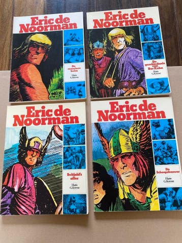 Hans G. Kresse - Eric de Noorman - Tango uitgaven / 4 albums, Meerdere stripboeken, Verzenden, Nieuw