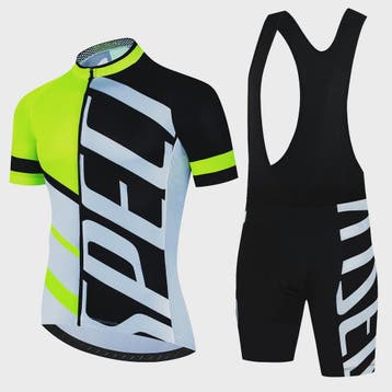 Professionele Fietskleding Set Heren - Zomer MTB Shirt & Bib, Verzenden, Nieuw