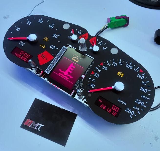 Audi TT Teller reparatie LCD FIS pixel A3 A4 B5 TT S4 S3 RS4, Auto-onderdelen, Dashboard en Schakelaars, Nieuw, Audi, Seat, Volkswagen