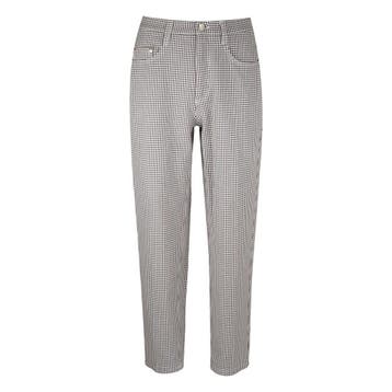 MAC • geruite pantalon Kelly • 36, Kleding | Dames, Verzenden, Wit, MAC, Nieuw