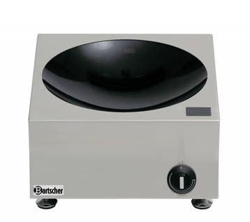 Bartscher Ronde Horeca Inductie wok 3000Watt | Zone 30cmØ, Verzenden, Nieuw in verpakking