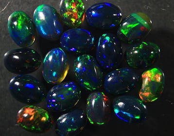 Geen reserve - 10,20 ct. Natuurlijke Ethiopische Zwarte