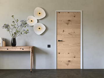 Eiken deur/ Eiken Barn Deur/ Eiken Schuifdeur/ Binnendeur, Ophalen of Verzenden, Nieuw, Hout, Binnendeur