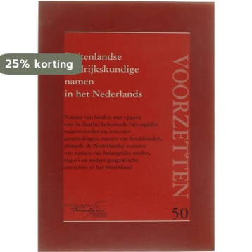 Buitenlandse aardrijkskundige namen in het Nederlands /, Verzenden, Gelezen, Auteur