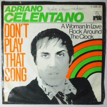 Adriano Celentano - Dont play that song - Single, Verzenden, Nieuw in verpakking