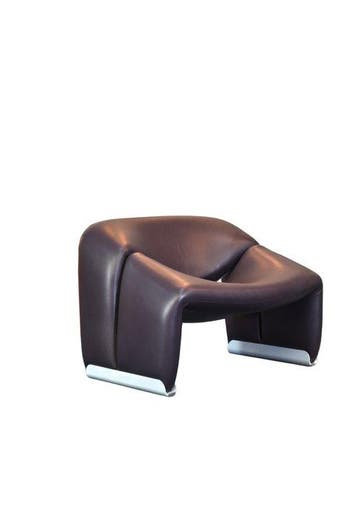 Artifort - Pierre Paulin - Fauteuil - Groovy - Leder