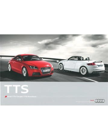 2010 AUDI TTS BROCHURE DUITS, Nieuw, Audi, Author