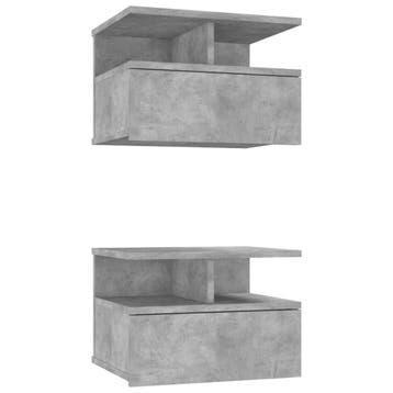 Slaapkamerkastjes Set Industrieel | 34% Korting, Minder dan 45 cm, Ophalen of Verzenden, Zo goed als nieuw, Minder dan 55 cm