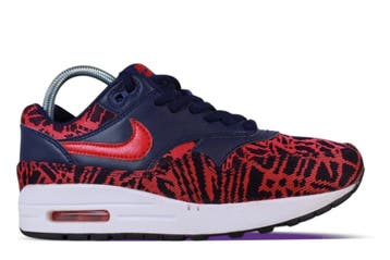 Nike Air Max 1 Jacquard Loyal Blue • 38, Ophalen of Verzenden, Nieuw, Nike, Sneakers of Gympen