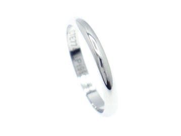 Cartier - Ring - 1895 Wedding band Ring Pt950 Platina, Nieuw