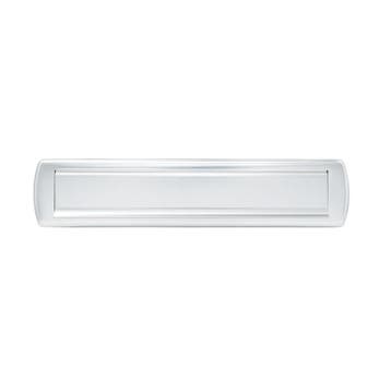 AXA Curve Plus briefplaat - aluminium naturel, Tuin en Terras, Brievenbussen, Verzenden, Nieuw