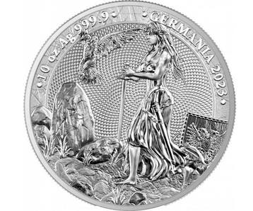 Duitsland. 50 Mark 2023 Germania - 10 oz - Silver Coin