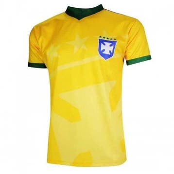 Brazilie Voetbal Fanshirt - M, Verzenden, Nieuw