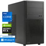 Core i7 14700F - RTX 3050 - 32GB DDR5 - 1000GB Desktop PC, Computers en Software, Desktop Pc's, Nieuw