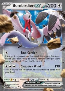 Bombirdier ex 156/182 Paradox Rift, Ophalen of Verzenden, Nieuw, Losse kaart, Foil