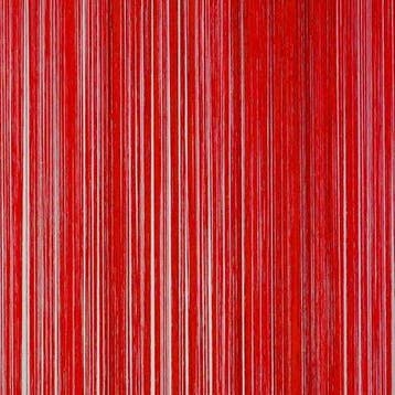 Deurgordijn draadje gordijn draadjes gordijn 100x250cm ROOD, Huis en Inrichting, Nieuw