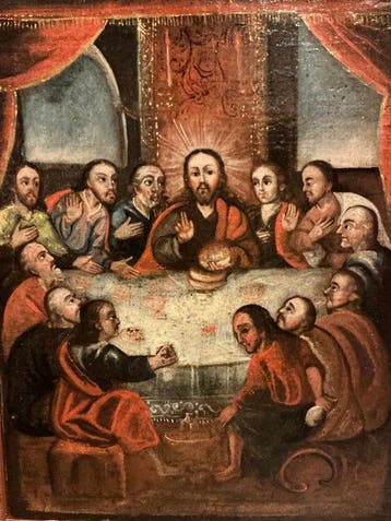 Scuola di Cuzco (XVII) - Ultima Cena